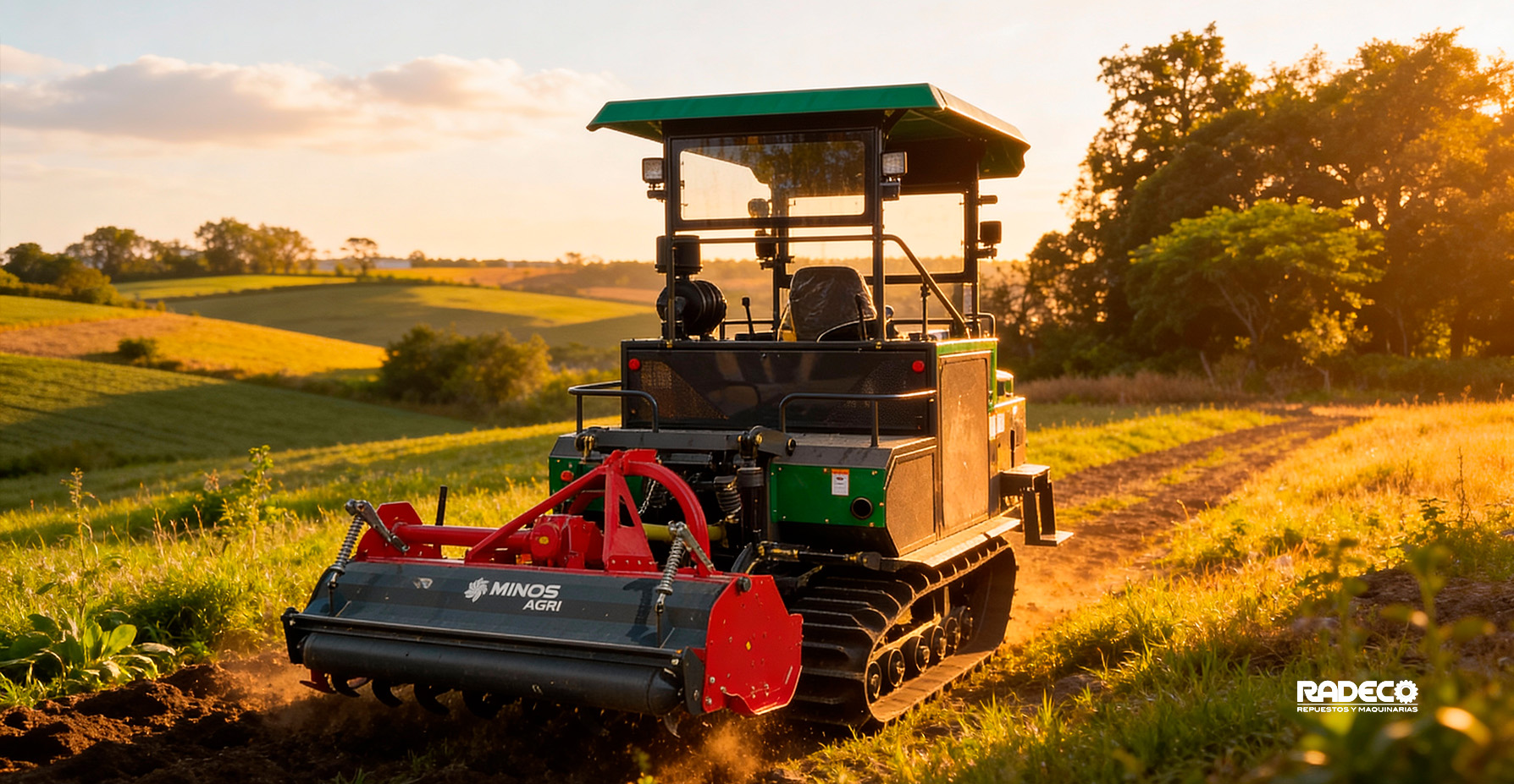 Tractor Changfa versatilidad